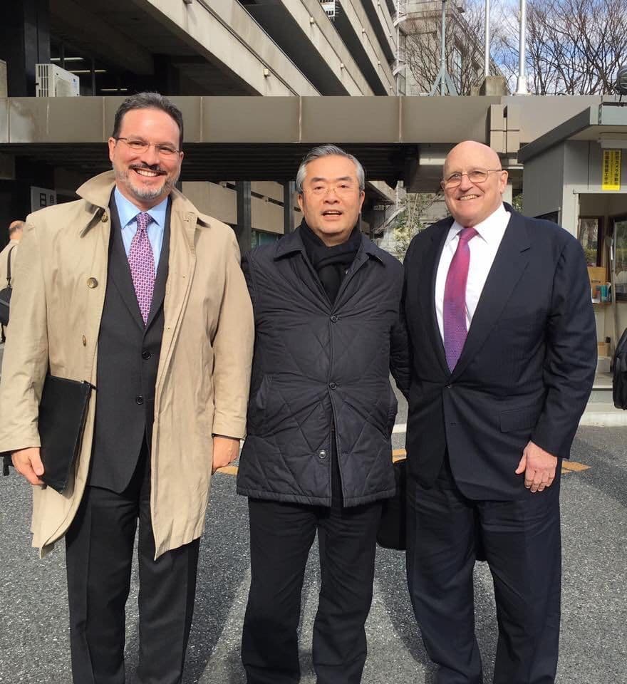 田村重信　マイケル・グリーン、リチャード・アーミテージの両氏と